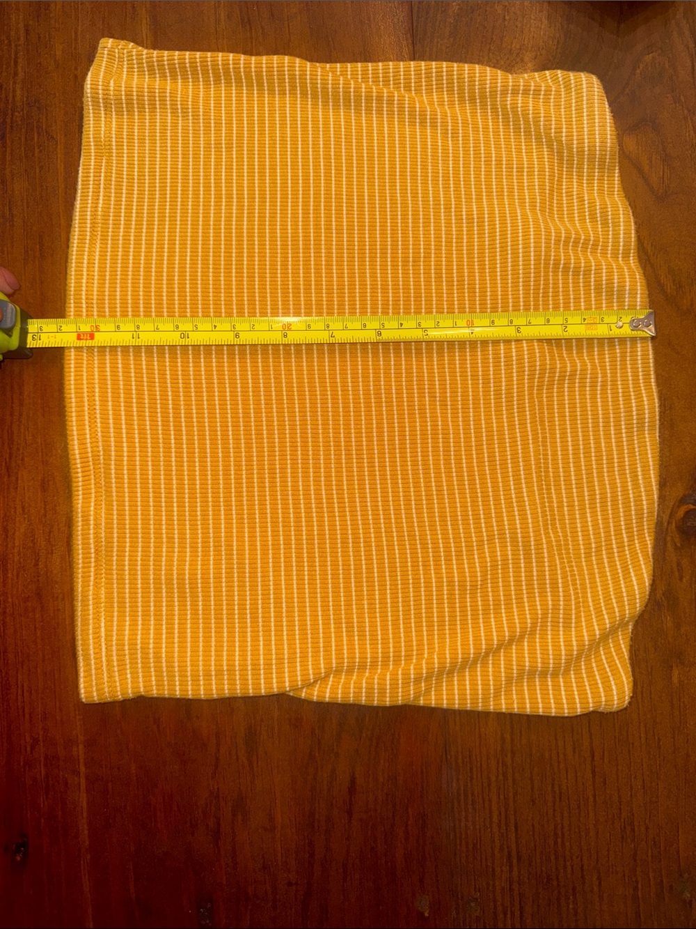 American Eagle Outfitters Yellow & White Striped Tube Top - Picture 5 of 5